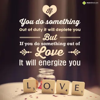 Love Wishes: You do something out