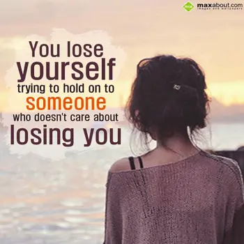 Caring Wishes: You lose yourself tr