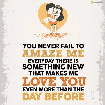 Love Wishes: You never fail to am