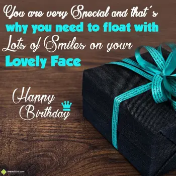 Birthday Wishes: You are very special