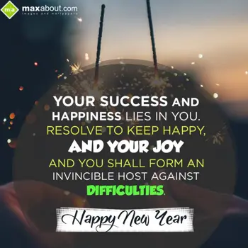 New Year Wishes: Your Success And Hap