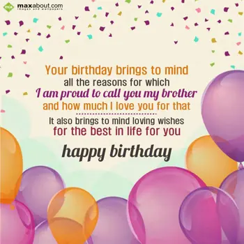 Birthday Wishes: Your birthday brings