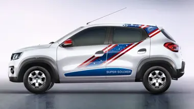 Renault KWID Captain America Superhero Edition