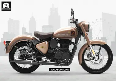 Royal Enfield Classic Signals Desert Sand