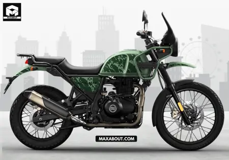 Royal Enfield Himalayan Pine Green ₹194,155 ₹350,000