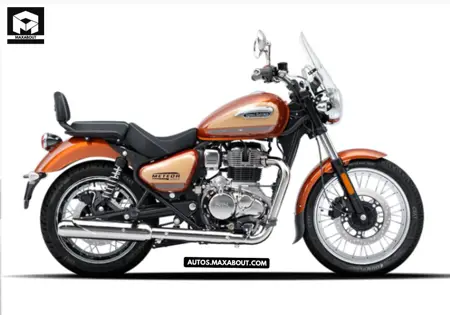 Royal Enfield Meteor 350 Sundowner Orange