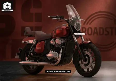 Yezdi Roadster Red Wolf