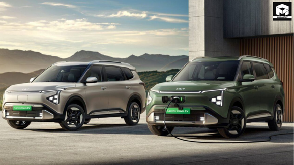 Kia India expands the Carens Clavis EV lineup with affordable HTX E and HTX E [ER] trims, offering enhanced features and improved range starting at Rs 19.99 lakh. - portrait