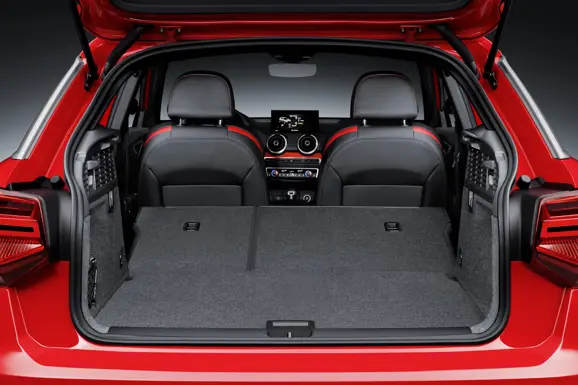 Luggage compartment, Colour: Tango Red