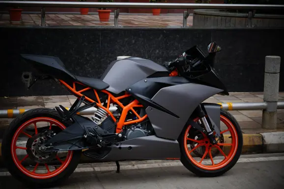 KTM RC390 Charcoal Grey Wrap by WrapCraft