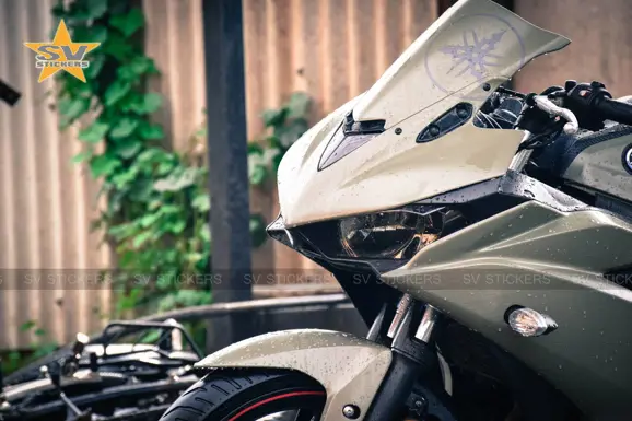 Yamaha YZF-R3 Matte Khaki Wrap