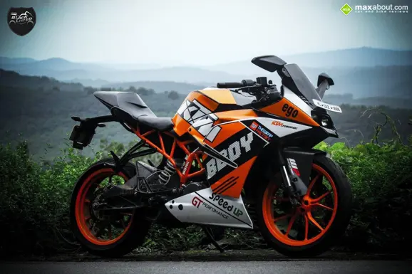 Christy Ben's Custom KTM RC 390 Wrap by Sana Designs