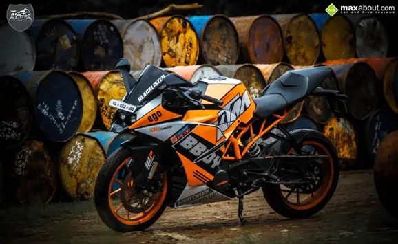 Christy Ben's Custom KTM RC 390 Wrap by Sana Designs
