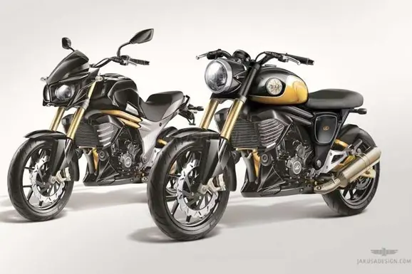 New BSA Motorcycle