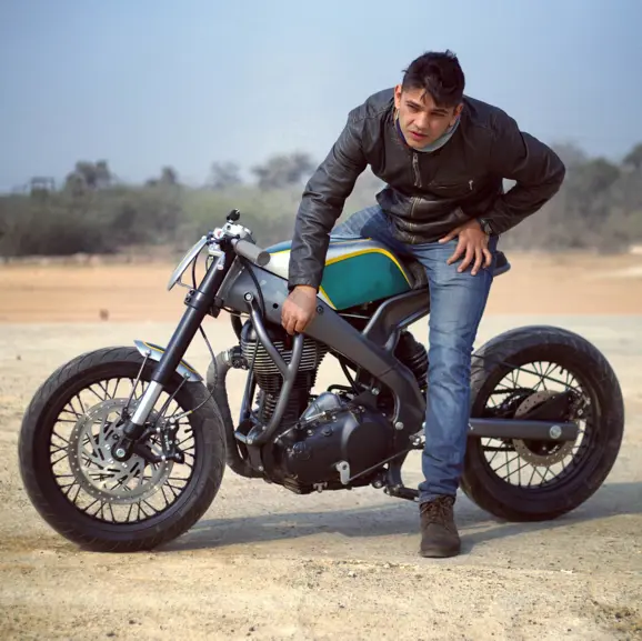 tony_royal_enfield_yamaha_transformation_inline3_custom_motorcycles_delhi