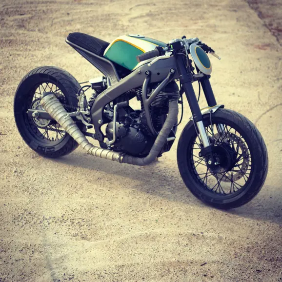 tony_royal_enfield_yamaha_chasis_transformation_modification_inline3_custom_motorcycles_delhi