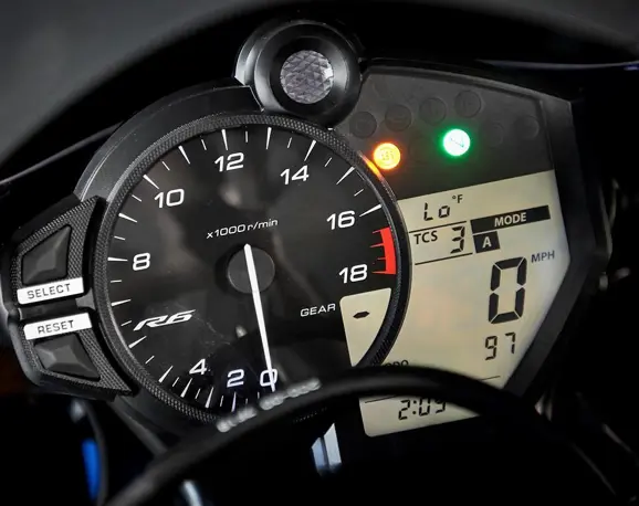 2019 Yamaha R6 Console