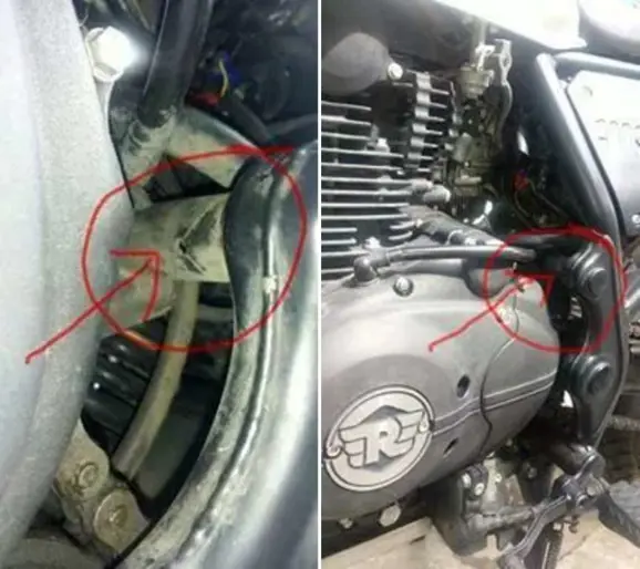 Royal-Enfield-Himalayan-Cracked-Chassis