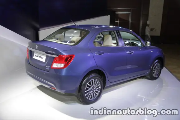 2017-Maruti-Dzire-3rd-gen-rear-three-quarter-unveiled