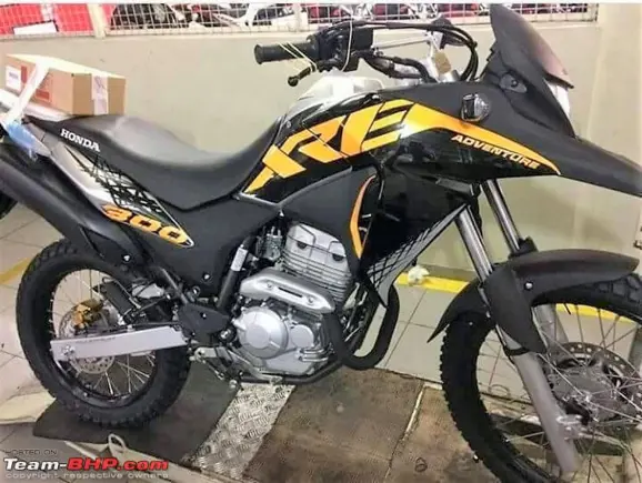 Honda-XRE300-Spied-in-India