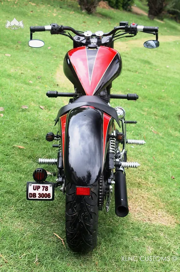 Modified_Royal_Enfield_Electra_Chopper_Xlnc_Customs_Delhi_India