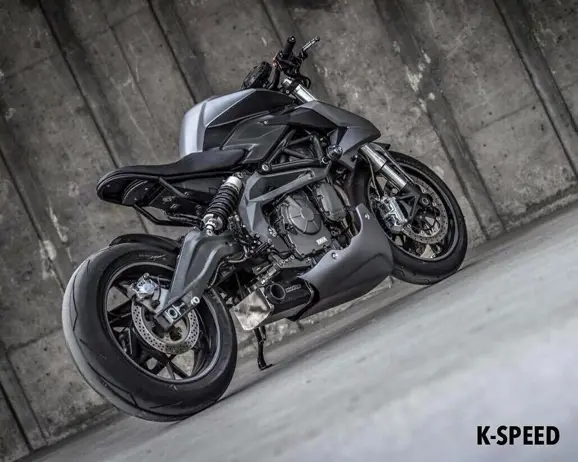 Heavily Modified Benelli TNT 600