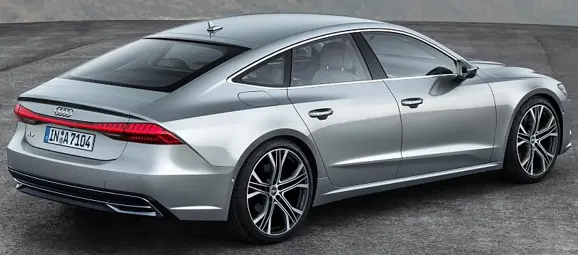 2018 Audi A7 Rear 3-Quarter