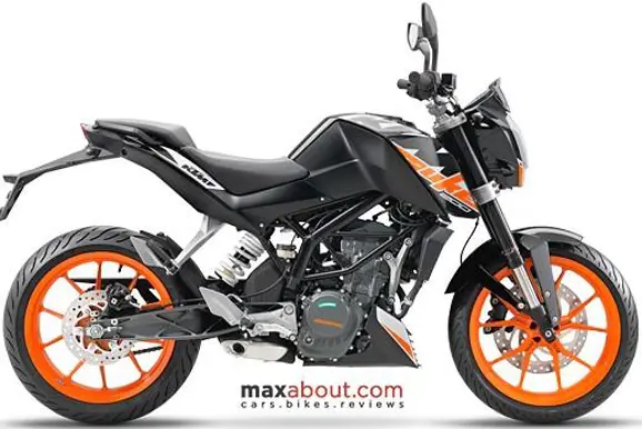 KTM Duke 200 Top Speed