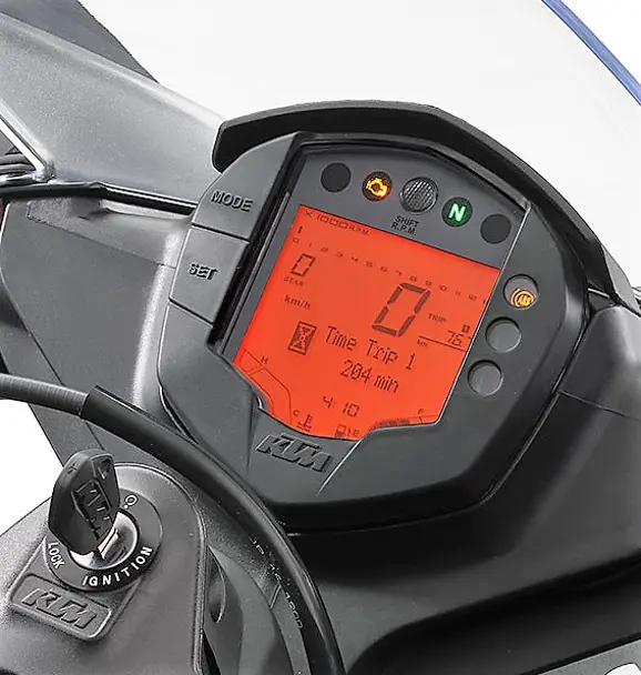 KTM RC 390 Console