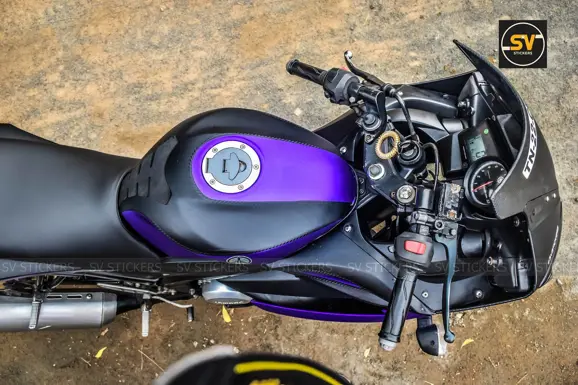 Purple Yamaha R15