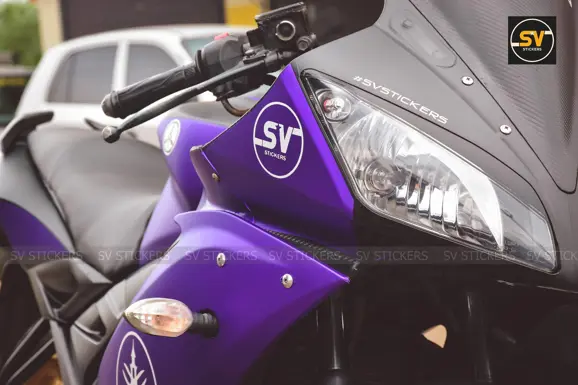 Purple Yamaha R15