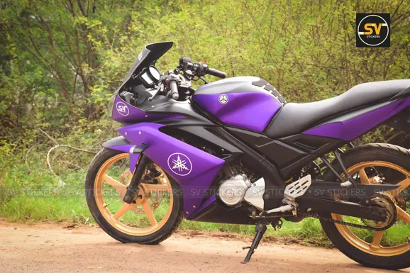 Purple Yamaha R15