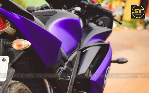 Purple Yamaha R15
