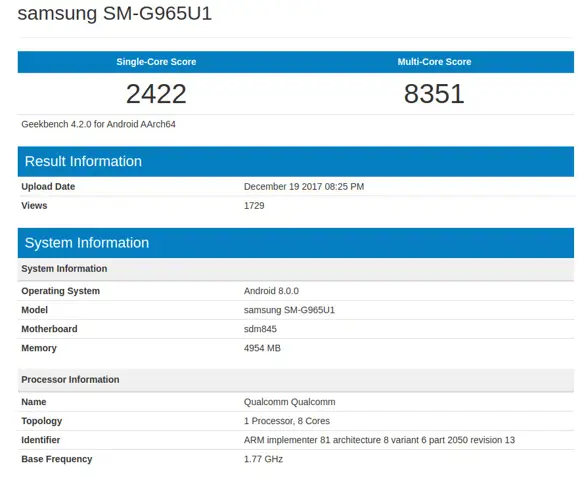 Samsung Galaxy S9 Plus