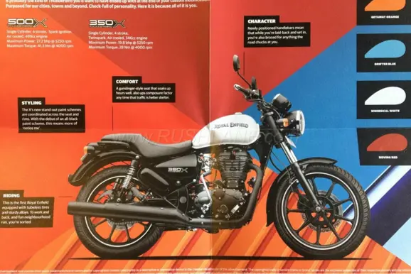 RE Thunderbird X Brochure