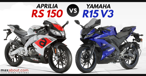 Yamaha R15 V3 Vs Aprilia RS 150