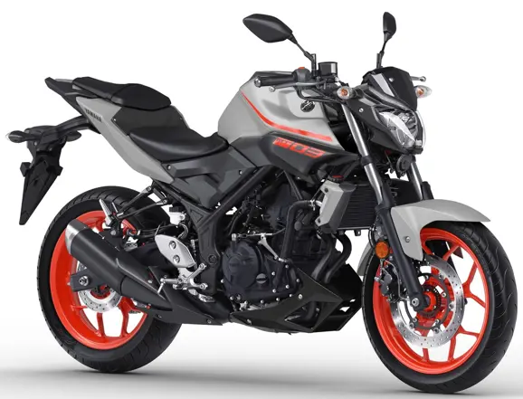 2019 Yamaha MT-03 in Ice Fluo
