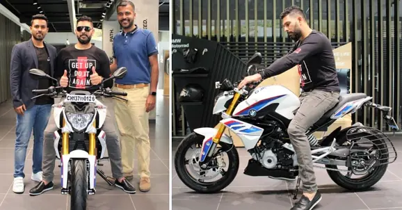 Yuvraj Singh Buys a BMW G310R
