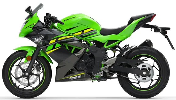 Kawasaki Ninja 125 Side View