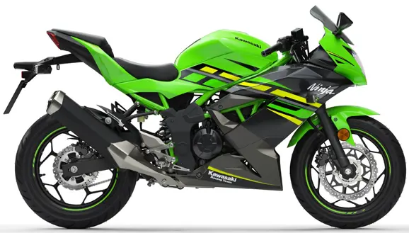 Kawasaki Ninja 125 Side View
