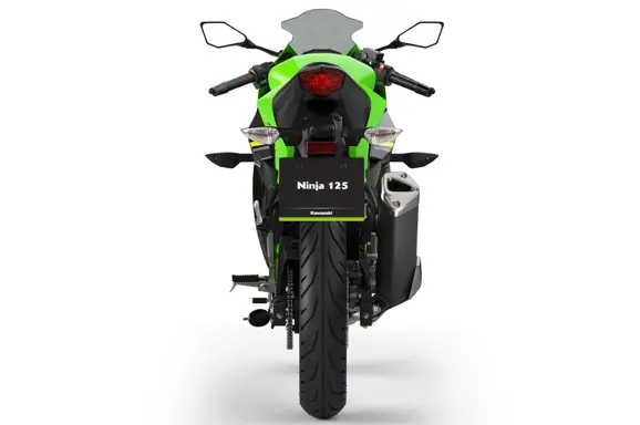 Kawasaki Ninja 125 Rear View