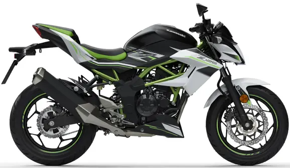 Kawasaki Z125 Side View