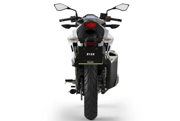 Kawasaki Z125 Rear View