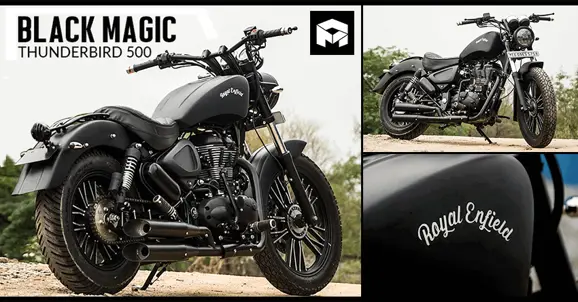 Royal Enfield Thunderbird Black Magic