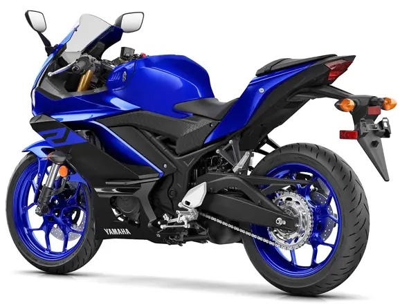 'Team Yamaha Blue' Rear 3-Quarter