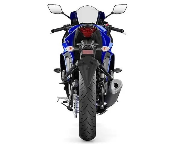 'Team Yamaha Blue' Rear View