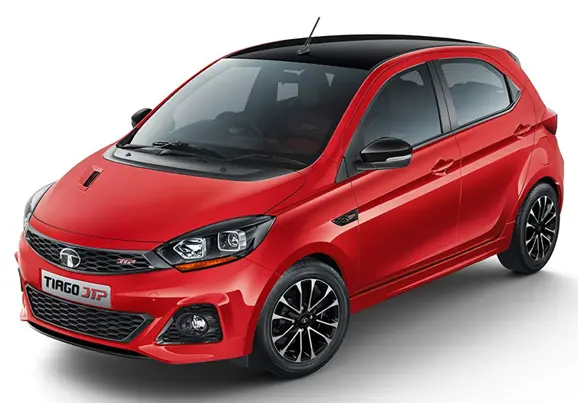 Tata Tiago JTP Front 3-Quarter