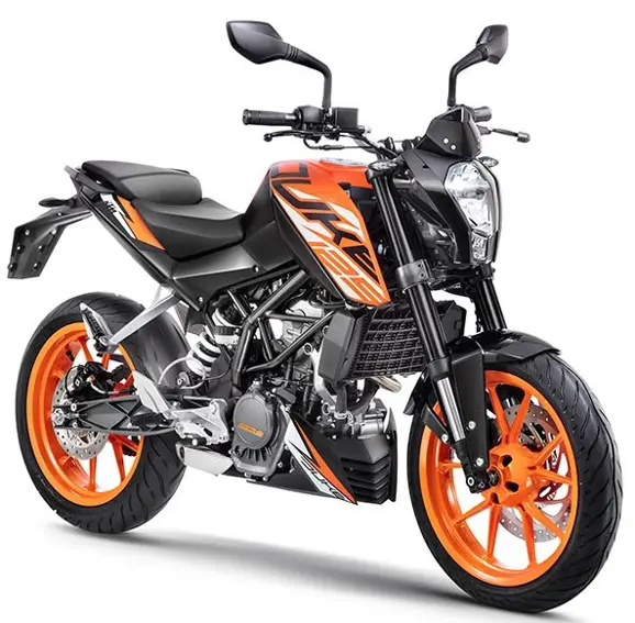 KTM 125 Duke ABS in Orange Color