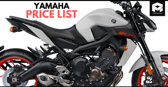 Latest Yamaha 2-Wheelers Price List