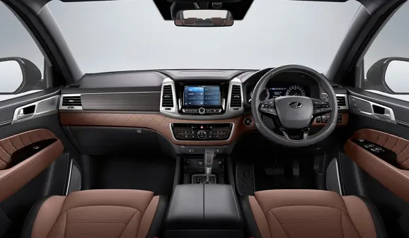 Mahindra Alturas SUV Dashboard